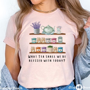 Paragon's Tea Selection Shirt, K.M. Shea Inspired, Magiford, Tea Shirt, Gift for Tea Lovers, Shirt for Tea Lovers