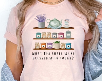 Paragon's Tea Selection Shirt, K.M. Shea Inspired, Magiford, Tea Shirt, Gift for Tea Lovers, Shirt for Tea Lovers