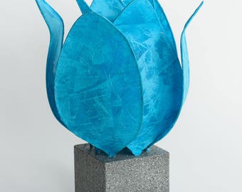 Tulip lamp - turquoise #46