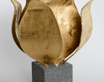 Tulip lamp - gold finish #99