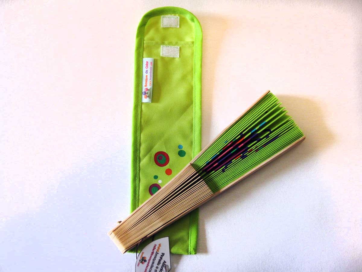 Spanish Hand-painted Fan With Matching Cover - Etsy