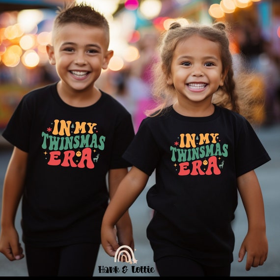 Twin 2025 christmas shirts