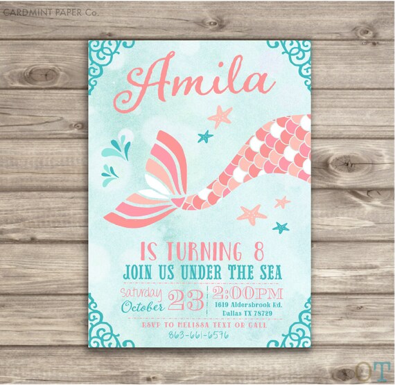 Free Free Mermaid Invitation Svg 324 SVG PNG EPS DXF File