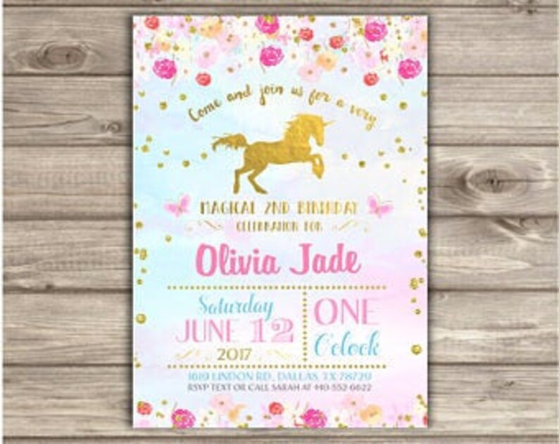 Unicorn Name Quiz Birthday Game Whats your unicorn name Party | Etsy