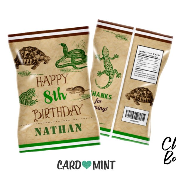 Reptile Party - Etsy