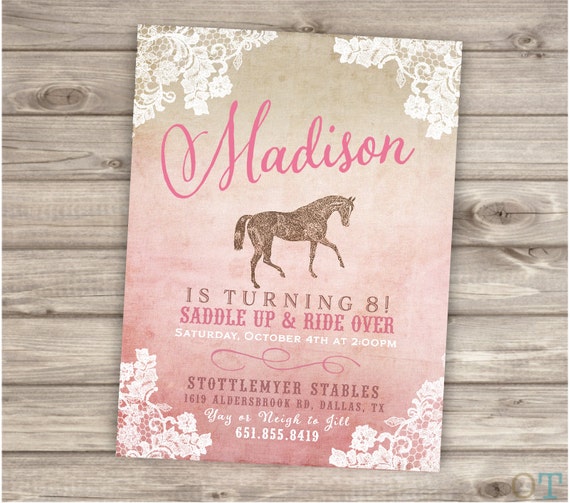 Rustic Birthday Invitations 7