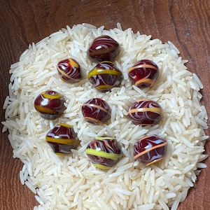 Merovingian Bicone Beads 5th-8th century - Reproductions of Historical Glass Beads
