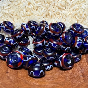8th Century Ribe Viking Beads Reproductions of Historical Glass Beads image 1