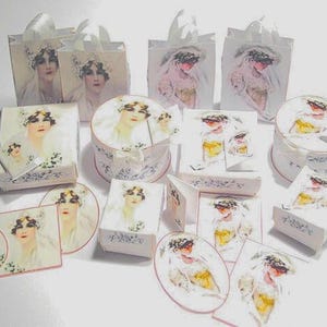 1:12th scale Dollhouse Bridal Shop Set Kit