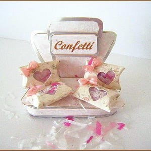 1:12th scale Dolls House Miniature Bridal Confetti Stand Download