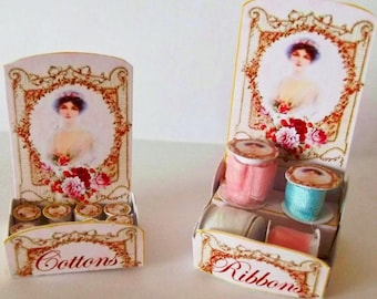 Fichier miniature du kit de présentation en coton et ruban à l'échelle 1:12