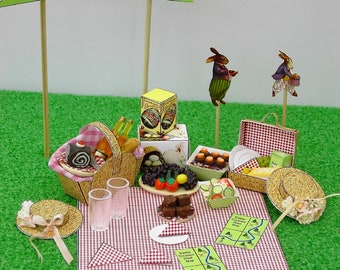 1:12th Miniature Easter Picnic Project Download