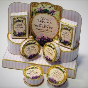 12th scale Miniature A La Violettes Display Digital Kit