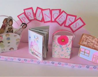 1:12th scale Miniature Little Princess Digital Download Kit