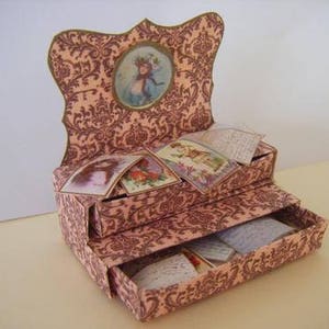 Ladies memory Drawer Box Digital Kit