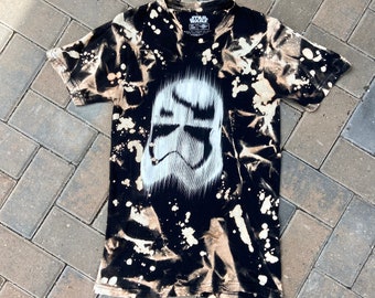 Unisex Storm Trooper T-shirt med syratvätt