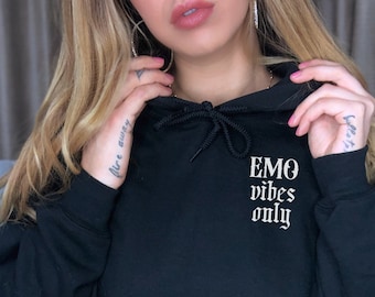 Still Emo Hoodie Alt Clothing Retired Emo Kid Emo Gift Emo Forever Emo Clothing Pastel Goth Sweatshirt Alternative Clothing Emo Clothing