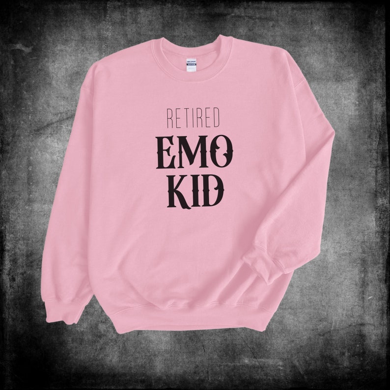 Emo Sweatshirt Emo Clothing Retired Emo Kid Pastel Goth Etsy