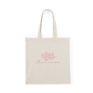Coquette Tote Bag Roses Tote Bag Coquette Aesthetic Softcore Bag Cottagecore Bag Feminine Tote Bag Coquette Clothing Romantic Tote Bag Sweet afbeelding 2