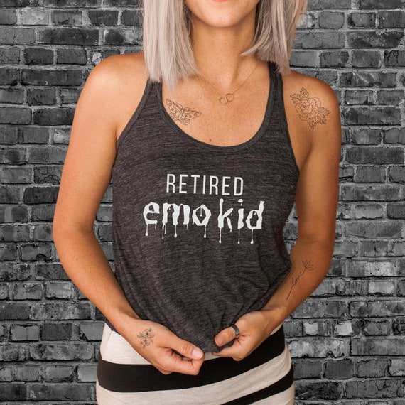 Emo Tank Top Emo Shirt Emo Clothing Goth Tank Top Emo Kid Etsy