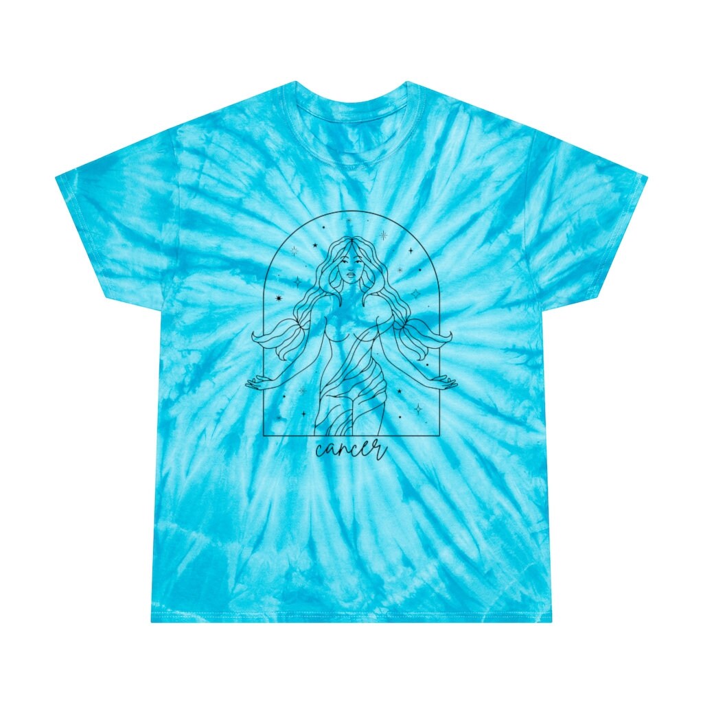 Cancer Tie Dye Shirt Cancer Shirt Cancer Gift Tie Dye Zodiac | Etsy
