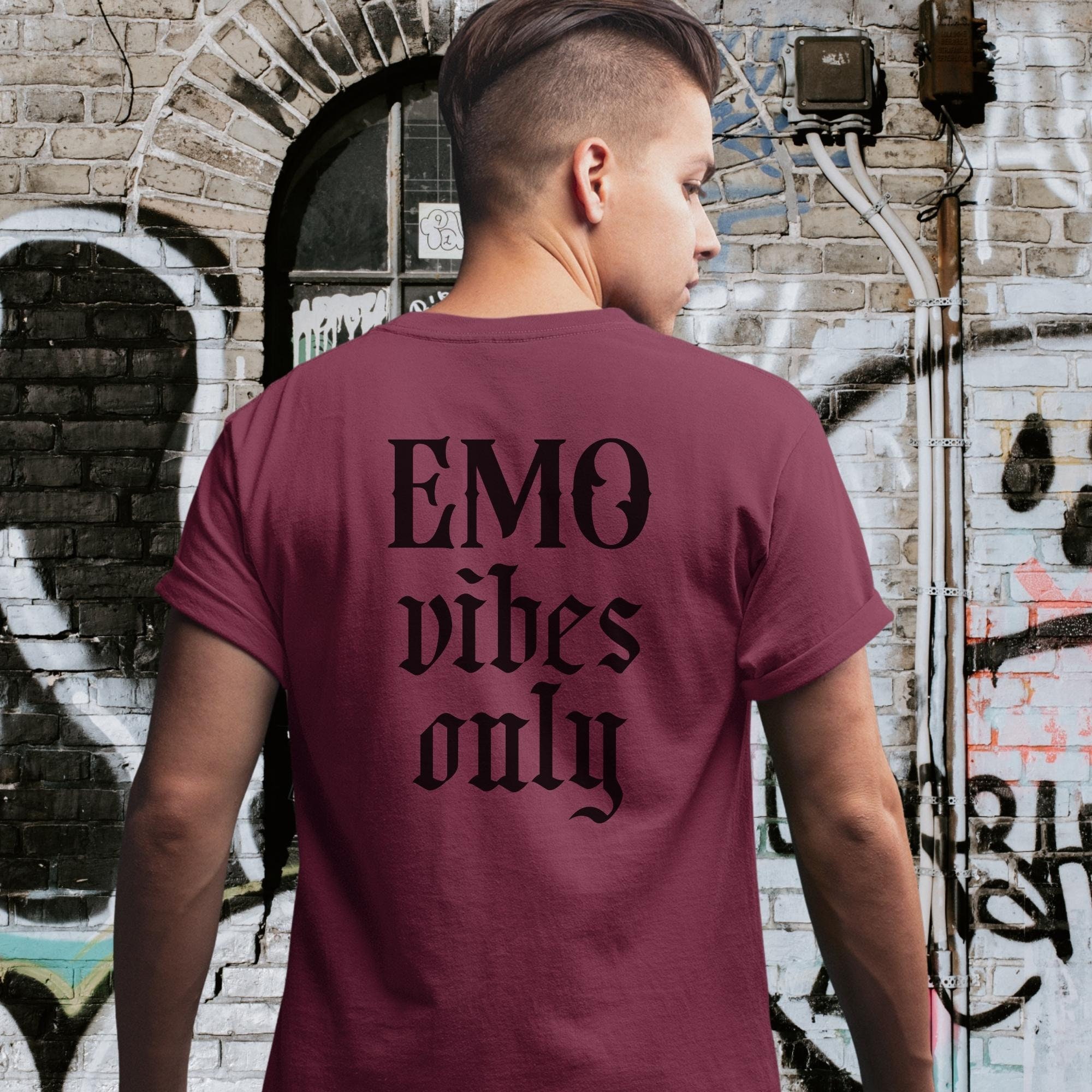 Emo Shirt Emo Clothing Retired Emo Kid Emo Clothes for Men Goth  