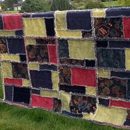 Twisted Rag Quilt Pattern - Etsy