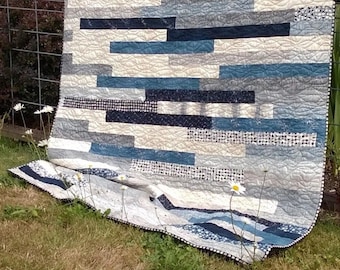 Jolly Jelly Roll Quilt Pattern | Two Sizes Included [PDF Download]