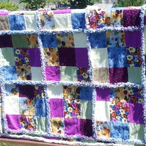 Passion to Fashion Rag Quilt Pattern