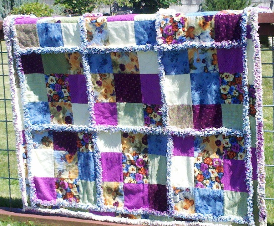 Passion to Fashion Rag Quilt Anleitung