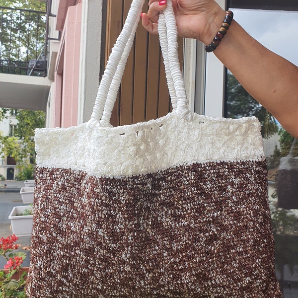 Sac au crochet fait main