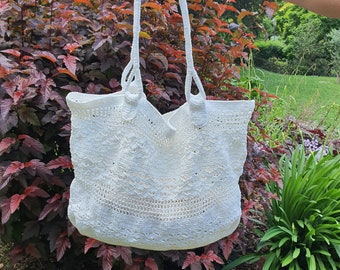 Sac de plage au crochet