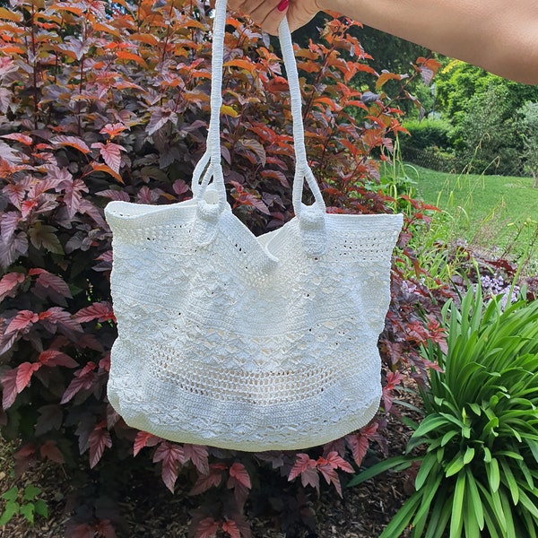 Sac de plage au crochet