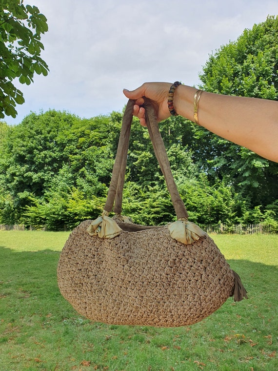 Sac Main Au Crochet Etsy