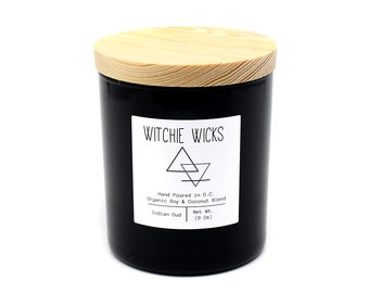 Witchie Wicks Candle Co., Dark Collection, 9oz Candle