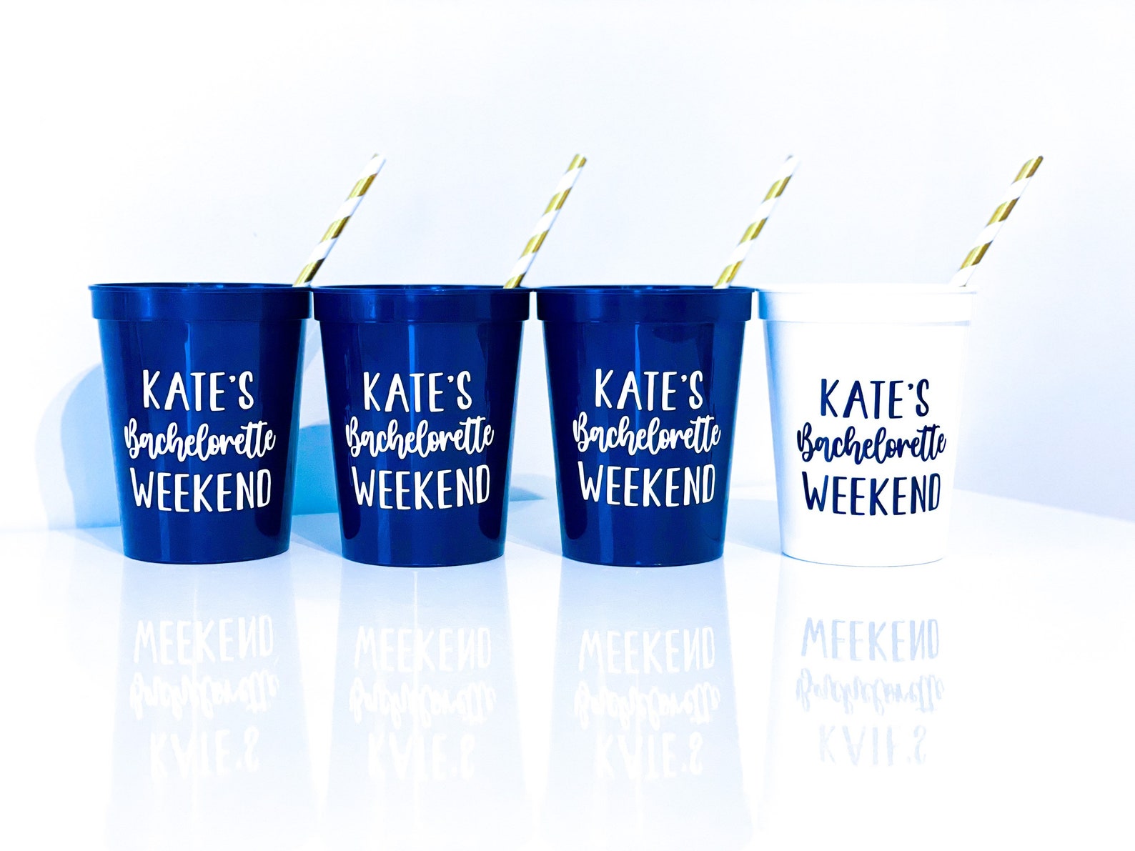 Customized Bachelorette Party Cups Bachelorette Decorations Etsy