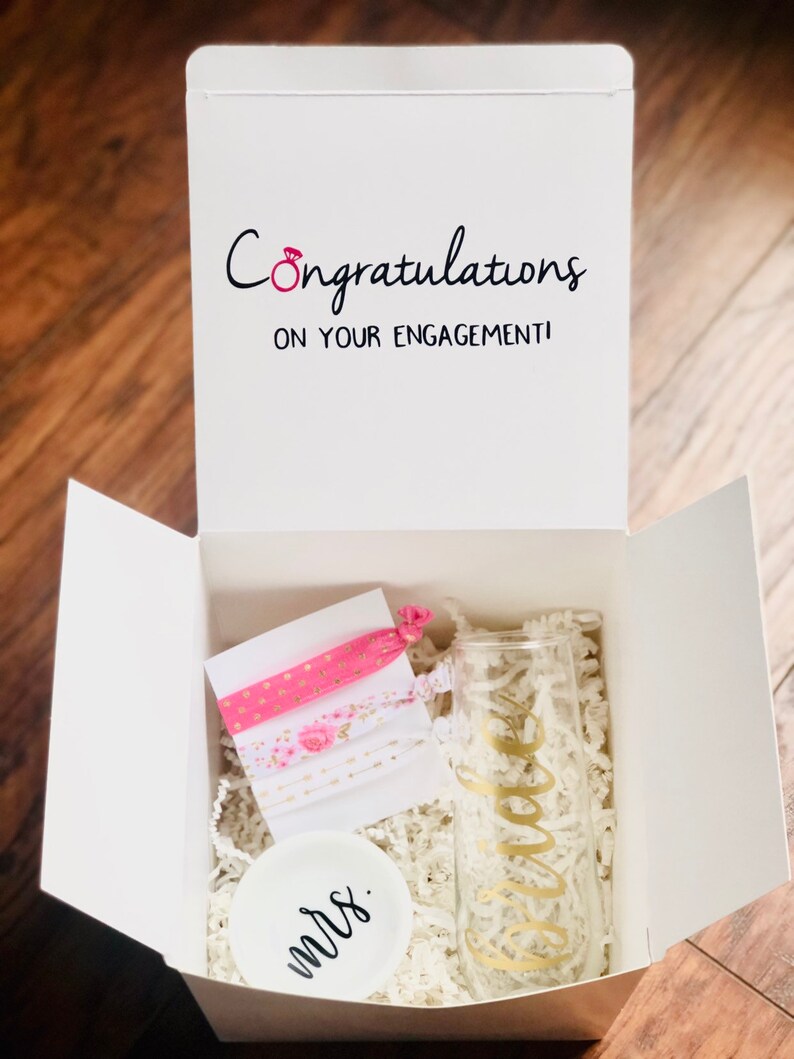 Engagement Gift Set Gift for Her Gift for the Bride Etsy