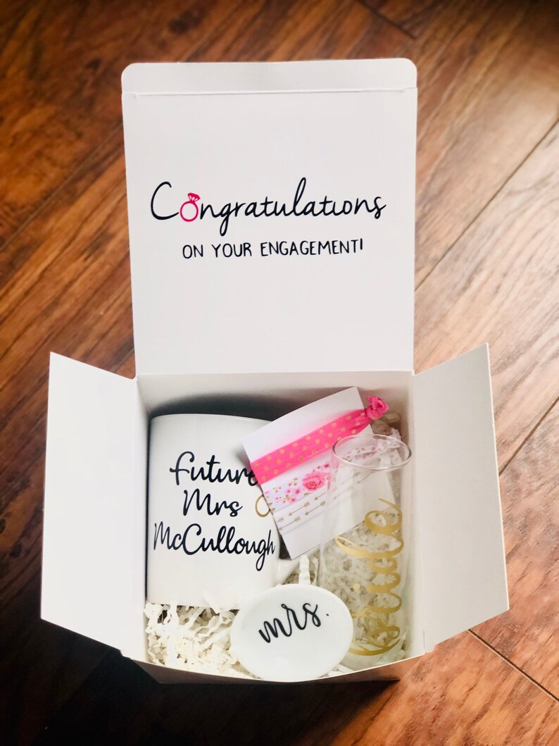 Engagement Gift Set Gift for Her Gift for the Bride Etsy