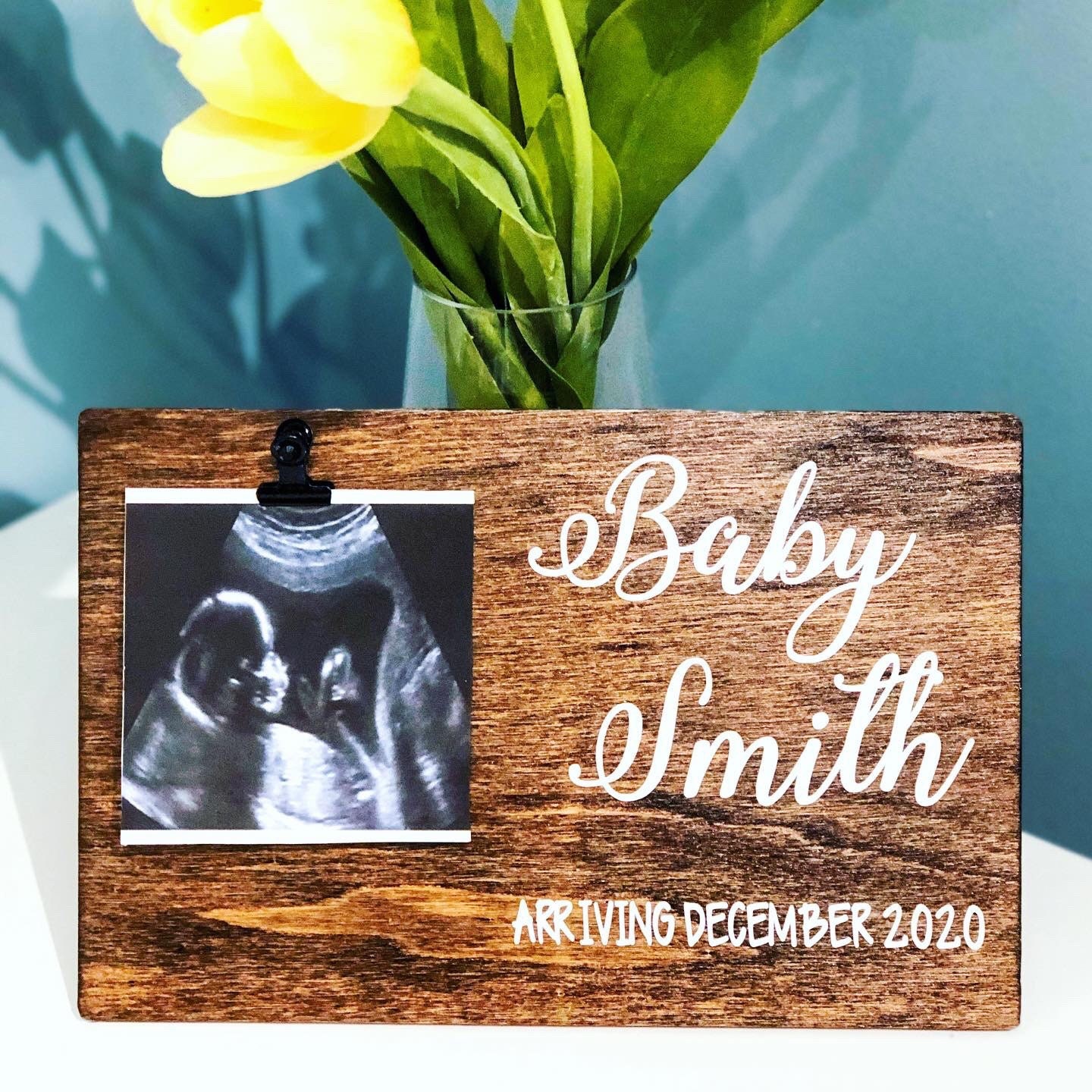 Pregnancy Frame Pregnancy Announcement to Parents Etsy