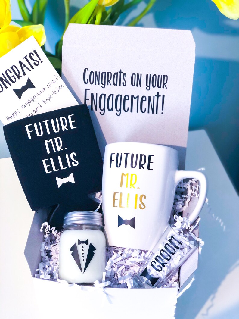 Wedding Gift Box for Bride and Groom Hubby and Wifey Mr Etsy