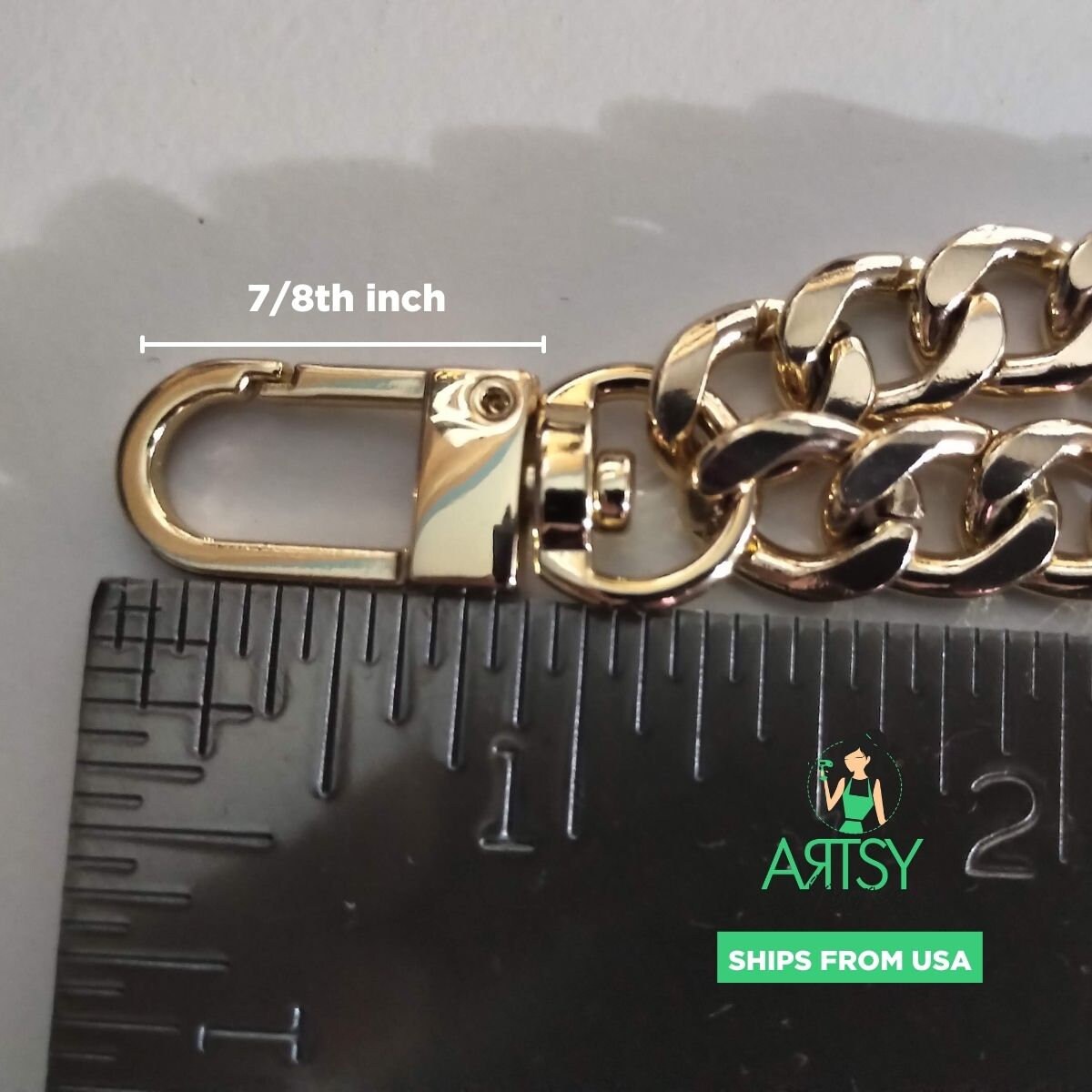 Chain Strap for Bags High Quality Wristlet Strap Etsy