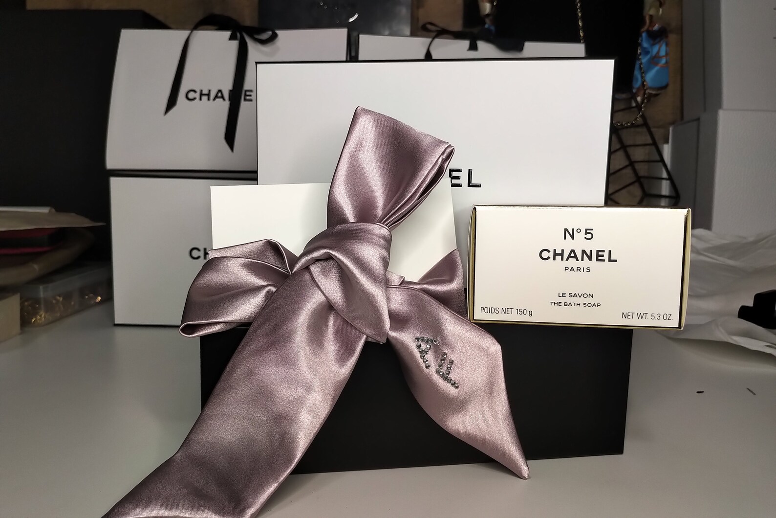 Chanel Gift Box Say it with Chanel Bridesmaid Proposal Box Etsy
