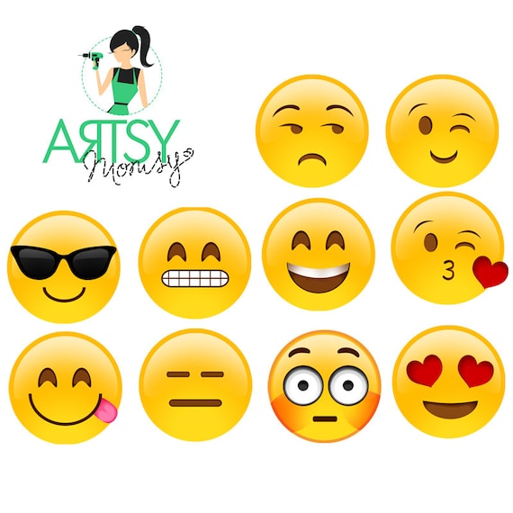 emoji vector printable emoji high resolution emoji paper crafting emoji ready to download 10 emoticons emoji vector
