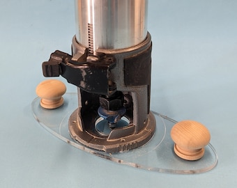 Buy Makita Katsu Router Double Handle Base Clear Acrylic Online in