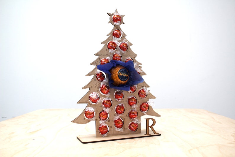 PERSONALISED Advent Calendar Christmas Terry Chocolate Orange Ferrero Rocher Lindt image 4