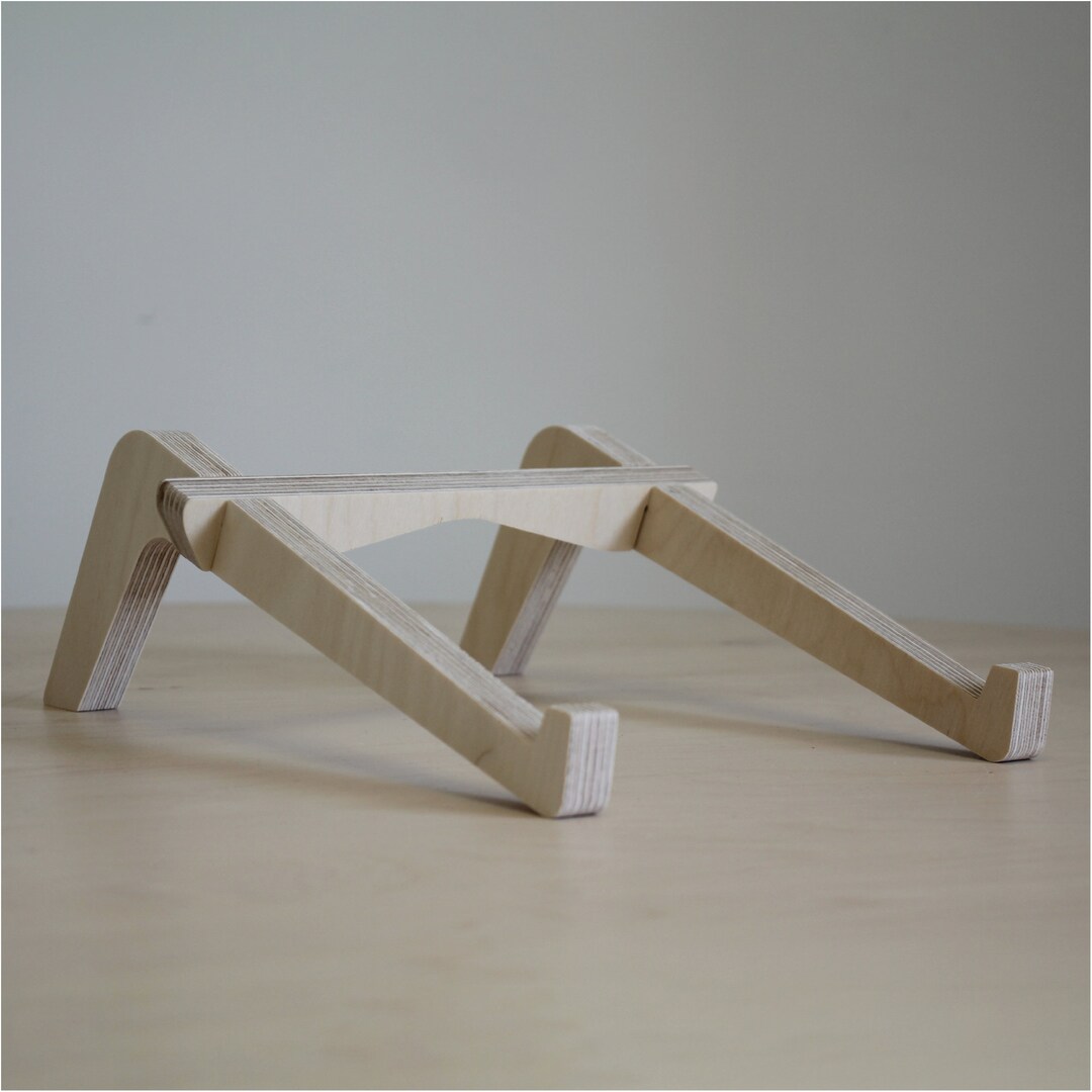 Homeworking Laptop Riser Desktop Laptop Riser | Wooden Laptop Riser | Desk Add on | Workstation ...