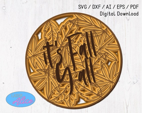 DIGITAL FILE Jig for 2 Round Wooden Discs for Wristlets SVG, Ai, Pdf Laser  Ready Cut File 