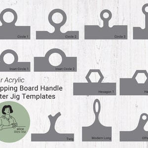 Acryl Snijplank Router Jig - Helder acryl - Herbruikbaar