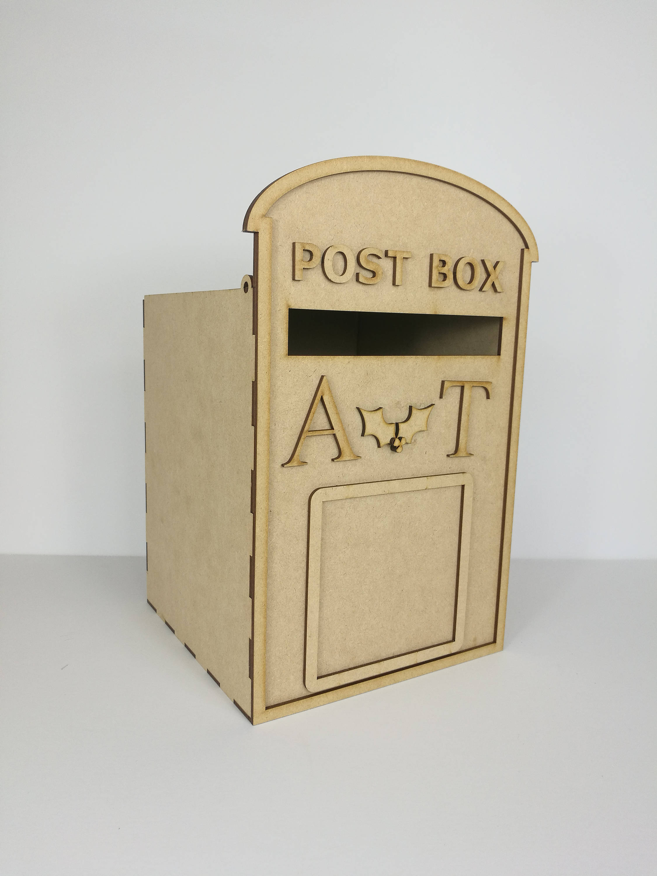En Bois Mariage Post Box Royal mail style MDF pour cartes lettres cadeaux message En Bois Mariage Post Box Royal mail style MDF pour cartes lettres cadeaux message