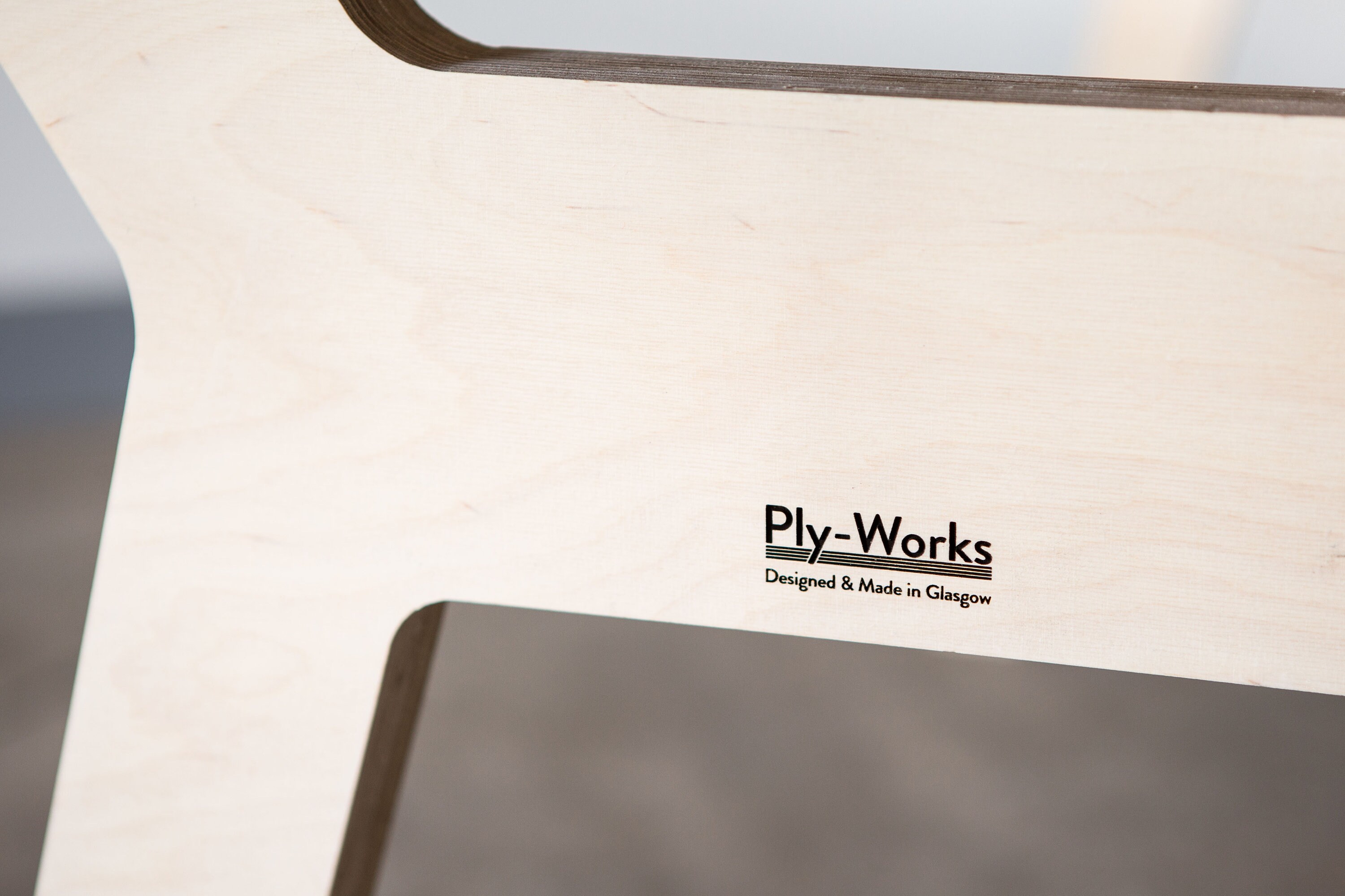 Work From Home Simple Plywood Computer Desk - Etsy UK